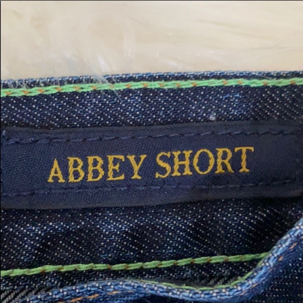 Lucky Brand Abbey jean short VGUC Size 00 / 24. - Picture 8 of 10